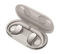 XIAOMI OpenWear Stereo - Auriculares inalámbricos, cancelación de Ruido, Driver dinámico, Doble micrófono, 7.5 Horas de autonomía y 38,5 Horas con el Estuche de Carga, Beige (Versión ES)