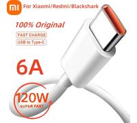 Xiaomi Original Cable Usb tipo C 120W 67W Turbo cargador rápido Mi 15 14 13 12T Pro 12 11 Ultra Poco X6 X7 Redmi Note Black Shark 5 USB to Type-C