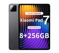 Xiaomi Pad 7 Tablet, 11,2 Pulgadas, 8+256 GB, Pantalla 3,2 K 144 Hz, Snapdragon 7+ Gen 3, batería de 8850 mAh, HyperAI, Altavoz cuádruple, Experiencia sin Costuras, Color Gris