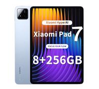 Xiaomi Pad 7 Tablet de 11,2 pulgadas, 8 + 256 GB, pantalla de 3,2 K 144 Hz, Snapdragon 7+ Gen 3, batería de 8850 mAh, HyperAI, altavoz cuádruple, experiencia sin costuras, color azul