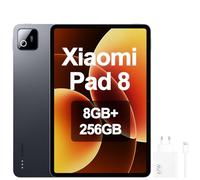 XIAOMI Pad 8 8GB/256GB, WiFi 7, 11.2" 3.2K Tablet, Sonido Dolby Atmos, Procesador Snapdragon 870, Batería 9200 mAh(Cargador no Incluido), Gris, Included 67W Charger