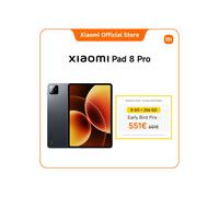 Xiaomi Pad 8 Pro Gris 8GO 256GO Procesador Snapdragon 8 Elite