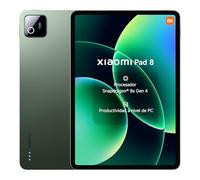 XIAOMI Pad 8 - Tablet de 11.2" 3.2K (Snapdragon 8s Gen 4, 8GB de RAM, 128GB de ROM, WiFi 7, 1 año de garantía Extra, batería de 9200 mAh, Cargador no Incluido), Verde (Versión ES)