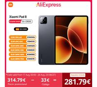 Xiaomi Pad 8 11.2" 3.2K 8GB 128GB Gris nuevo