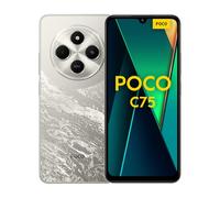 XIAOMI Poco C75 4G Golden Smartphone 6 + 128 GB 2.0GHz Pantalla inmersiva de 7.5 Pulgadas Batería Sólida 5160mAh Batería Sólida Cámara Dual de 50MP AI, Potente Procesador Octa-Core