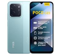 XIAOMI POCO C85 - Smartphone de 6+128GB, Cámara Dual de 50MP con AI, Pantalla inmersiva de 6,9”, Potente procesador Octa-Core, Carga rápida de 33W, 6000mAh, Cargador no Incluido, Verde (Versión ES)