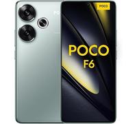 XIAOMI POCO F6 Smartphnoe 8 Go+256 Go, 5000 mAh 120 Hz Flow AMOLED Screen, 90 W Turbo Charger, 50 MP Dual Camera with OIS, Green