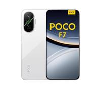 XIAOMI POCO F7 - Smartphone de 12+512GB, Cámara Sony de 50 MP con OIS, Pantalla AMOLED de 6,83'' 1.5K a 120Hz, Snapdragon 8s Gen 4, Hypercharge 90W, Cargador no Incluido, Blanco (Versión ES)