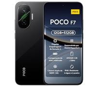 Xiaomi POCO F7 - Smartphone de 12+512GB, Cámara Sony de 50 MP con OIS, Pantalla AMOLED de 6,83'' 1.5K a 120Hz, Snapdragon 8s Gen 4, Hypercharge 90W, Cargador no Incluido, Negro (Versión ES)
