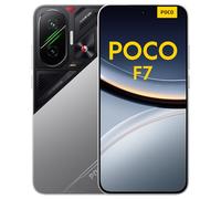 Xiaomi POCO F7 - Smartphone de 12+512GB, Cámara Sony de 50 MP con OIS, Pantalla AMOLED de 6,83'' 1.5K a 120Hz, Snapdragon 8s Gen 4, Hypercharge 90W, Cargador no Incluido, Plata (Versión ES)