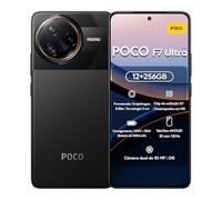 Xiaomi POCO F7 Ultra Teléfono 12GB+256GB | Snapdragon 8 Elite de Gama Alta | Chipset VisionBoost D7 | Carga HyperCharge 120W Alámbrica + 50W Inalámbrica | Pantalla Flow AMOLED 2K 120Hz (12+256 Black)