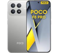 XIAOMI POCO F8 Pro 5G Smartphone 12+256GB,Teléfono móvil con Chip Snapdragon 8 Elite,Pantalla AMOLED de 6,59" con protección Ocular,Batería de Gran Capacidad de 6210 mAh,Compatible con eSIM,Plateado