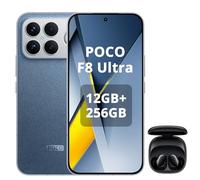 XIAOMI POCO F8 Ultra Smartphone 12+256GB, Snapdragon 8 Elite Gen 5, 6.85" 120Hz AMOLED Display, Hypercharge 100W Charging and 50W Wireless, Charger Not Included, Incluso Smart Earphone