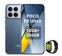 XIAOMI POCO F8 Ultra Smartphone 12+256GB, Snapdragon 8 Elite Gen 5, 6.85" 120Hz AMOLED Display, Hypercharge 100W Charging and 50W Wireless, Charger Not Included, Incluso Smart Watch