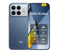 XIAOMI POCO F8 Ultra - Smartphone de 12+256GB, Pantalla AMOLED de 6,85” 120Hz, Snapdragon 8 Elite Gen 5, Carga Hypercharge 100W e inalámbrica 50W, Cargador no Incluido, Azul Denim (Versión ES)