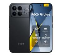 XIAOMI POCO F8 Ultra - Smartphone de 16+512GB, Pantalla AMOLED de 6,85” 120Hz, Snapdragon 8 Elite Gen 5, Carga Hypercharge 100W e inalámbrica 50W, Cargador no Incluido, Negro (Versión ES)