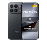 Xiaomi Poco F9 Ultra 5G, 16+1TB, Negro, 8050mAh, Carga 100 W | Snapdragon® 8 Elite Gen 5, VisionBoost D8, AMOLED 6,85", cámara AI OIS de 200 MP, Corning® Gorilla® Glass 7i resistente