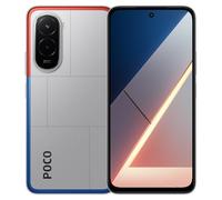 XIAOMI Poco M7 4G Smartphone, 6 GB + 128 GB, Plateado, Batería 7000 mAh, Android 15 teléfono Inteligente, Qualcomm SM6225 Snapdragon 685 (6 NM), Cámara Principal 50 MP, con Cargador, sin NFC