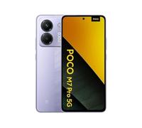 Xiaomi POCO M7 Pro 5G Smartphone, 8+256GB, Morado, cámara Principal de 50MP con OIS, batería de 5110 mAh (Tipos) con 45 W HyperCarge, IP64, características de IA (sin Cargador Incluido)