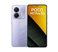 Xiaomi POCO M7 Pro 5G Smartphone, 8+256GB, Morado, cámara Principal de 50MP con OIS, batería de 5110 mAh (Tipos) con 45 W HyperCarge, IP64, características de IA (sin Cargador Incluido)