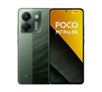 Xiaomi Poco M7 Pro 5G Smartphone - 12GB+256GB, Pantalla FHD+ de 6.67 Pulgadas, cámara AI de 64 MP, procesador MediaTek, batería de 5000 mAh, Carga rápida de 33 W, SIM Dual - Verde