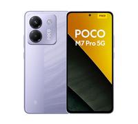 Xiaomi Poco M7 Pro 5G Smartphone - 12GB+256GB, Pantalla FHD+ de 6.67 Pulgadas, cámara AI de 64 MP, procesador MediaTek, batería de 5000 mAh, Carga rápida de 33 W, SIM Dual - Morado