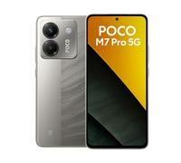 XIAOMI POCO M7 Pro 5G Smartphone de 12+512GB, Cámara de 50 MP Sony con OIS, Pantalla AMOLED de 6.67 Pulgadas 120 Hz, Carga Turbo de 45W, Cargador no Incluido, Plata, Versión ES