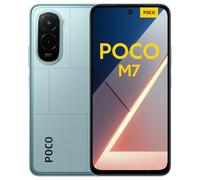 XIAOMI POCO M7 - Smartphone de 6+128GB, Cámara Dual de 50MP con AI, Pantalla inmersiva de 6,9” FHD+, Snapdragon 685, Carga rápida de 33W y Reversible de 18W, Cargador no Incluido, Azul (Versión ES)