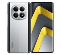 XIAOMI POCO M8 5G Smartphone, 8GB+512GB, 7,35mm Sleek 3D -Curved Design, 6,77" 120Hz Flow AMOLED Display, Snapdragon 6 Gen 3, 50MP AI System, 5520mAh Battery, with 45W Charger. (Sliver)