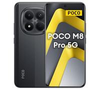 XIAOMI POCO M8 Pro 5G - Smartphone de 12+512GB, Pantalla de 6,83" 1.5K AMOLED, Snapdragon 7s Gen 4, cámara de 50MP, Hypercharge 100W, Cargador no Incluido, Negro (Versión ES)