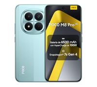 XIAOMI POCO M8 Pro 5G - Smartphone de 12+512GB, Pantalla de 6,83" 1.5K AMOLED, Snapdragon 7s Gen 4, cámara de 50MP, Hypercharge 100W, Cargador no Incluido, Verde (Versión ES)