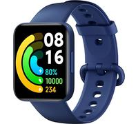 Xiaomi Poco Watch (Blue), medición SpO2, Pulso cardíaco, Pantalla AMOLED de 1,6", GPS, Resistencia al Agua ATM, Azul, versión Italiana