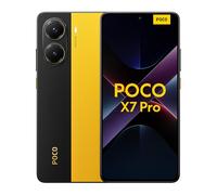 Xiaomi Poco X7 Pro Smartphone, 12+512GB, Amarillo, cámara Principal de 50MP con OIS, batería de 6000 mAh (Tipo) con HyperCharge de 90 W, IP68, Funciones de IA (no Incluye Cargador)
