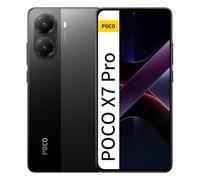 XIAOMI POCO X7 Pro (Smartphone), 8+256 GB, 50 MP dormitorio principal con OIS, batería de 6000 mAh (typ) con carga HyperCharge de 90 W, IP68, funciones AI(con cargador) negro