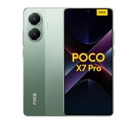 Xiaomi POCO X7 Pro Smartphone, 8+256GB, Verde, cámara Principal de 50MP con OIS, batería de 6000 mAh (Tipo) con HyperCharge de 90 W, IP68, Funciones de IA (no Incluye Cargador)