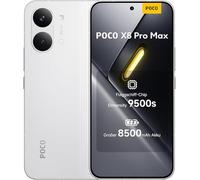 XIAOMI Poco X8 Pro Max Smartphone 12 GB + 256 GB, procesador Dimensity 9500s, batería de 8500 mAh, pantalla AMOLED ultra brillante, cámara principal de 50 MP Light Fusion 600 con OIS, negro