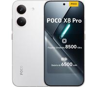 XIAOMI Poco X8 Pro Max Smartphone 12 GB + 512 GB, procesador Dimensity 9500s, batería de 8500 mAh, pantalla AMOLED ultra brillante, cámara principal de 50 MP Light Fusion 600 con OIS, color blanco