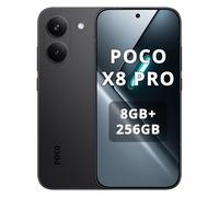 XIAOMI Poco X8 Pro Smartphone 8 GB + 256 GB, procesador Dimensity 8500-Ultra, batería de 6500 mAh, pantalla AMOLED ultra brillante, cámara principal Sony IMX882 de 50 MP con OIS, color negro