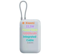 Xiaomi Power Bank 10000mAh Integrated Cable - Pocket Edition 22.5W, Powerbank Compacto con Cable Tipo-C y USB, Carga Rápida