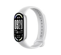 Xiaomi Smartband 10,Pantalla AMOLED de 1,72”, Carga rápida, 150+ Modos Deportivos. Monitorización de Salud y sueño. HyperOS 2.0. Impermeable 5ATM, Brújula,Plata