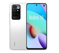 Xiaomi Redmi 10 Smartphone,4GB RAM+64GB ROM, 6.5 "FHD + DotDisplay, MediaTek Helio G88 Octa-Core, cámara cuádruple AI de 50MP y cámara Frontal de 8MP (4GB+64GB,Blanco)