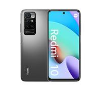 XIAOMI Redmi 10 - Smartphone de 4+64GB, Pantalla de 6,5” FHD+ 90Hz, MediaTek Helio G88, Cuadruple Cámara de 50MP IA, 5000mAh, Carbon Gray (Versión ES + 3 Años de garantía)