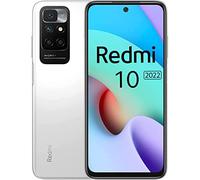 Xiaomi Redmi 10 Smartphone NFC 2022 Version, 6.5" 90Hz FHD+ DotDisplay, 50MP AI Quad Rear Camera, 5000mAh Battery (4GB+128GB Pebble White)