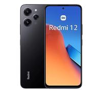 XIAOMI Redmi 12 4G - Smartphone de 4+128GB, Pantalla de 6,79" FHD+ AdaptiveSync 90 Hz, MediaTek G88, Triple cámara de 50MP, NFC, batería de 5000 mAh, Negro (Versión ES)
