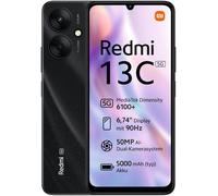 Xiaomi Redmi 13C 5G 17,1 cm (6.74") SIM doble Android 13 USB Tipo C 4 GB 128 GB 5000 mAh Negro