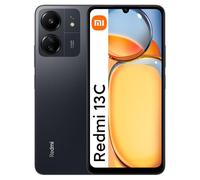 Xiaomi Redmi 13C - Smartphone Desbloqueado,8 GB RAM, 256 GB ROM, Pantalla de 6,74 Pulgadas, 90 Hz, cámara Triple de 50 MP, batería de 5000 mAh, 18 W, procesador Octa-Core Dual SIM MIUI 14-Negro