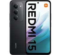 Smartphone Xiaomi Redmi 15 4G 6GB 128GB 6.9" FHD+ 144Hz 7000mAh Dual SIM NFC Negro Medianoche