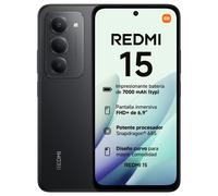 Xiaomi Redmi 15 17,5 cm (6.9") Ranura híbrida Dual SIM 4G USB Tipo C 6 GB 128 GB 7000 mAh Negro