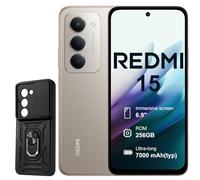 XIAOMI Redmi 15 4G 8+256GB Smartphone - Batería 7000mAh | Pantalla 6.9" FHD+ 120Hz | Snapdragon 685 | Cámara Dual 50MP | Carga Rápida 33W | Diseño Quad-Curve (Gray)