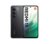 Smartphone Xiaomi Redmi 15 5G 4GB 128GB 6.9" FHD+ 144Hz 7000mAh Dual SIM NFC Negro Medianoche